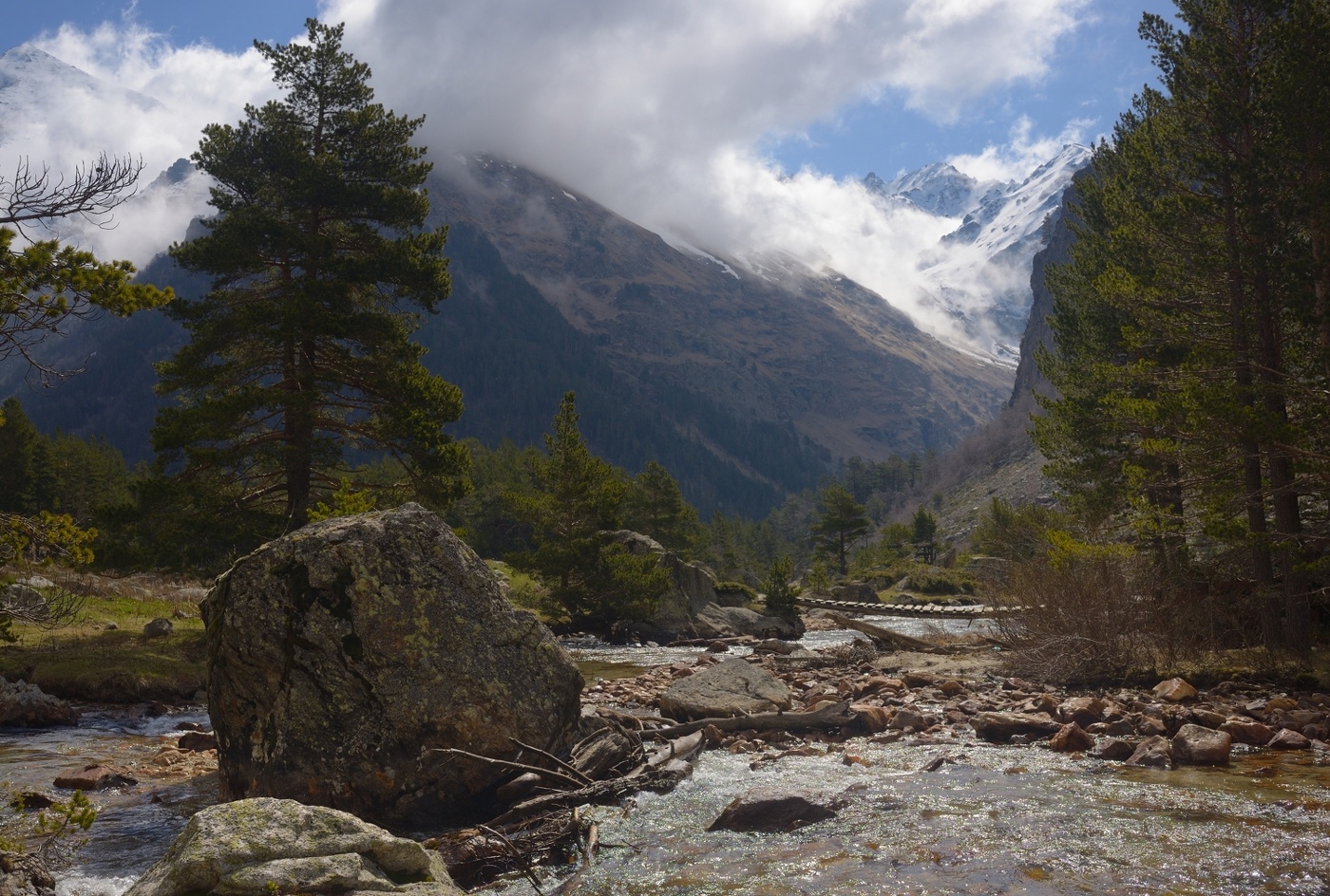 Весна в горах