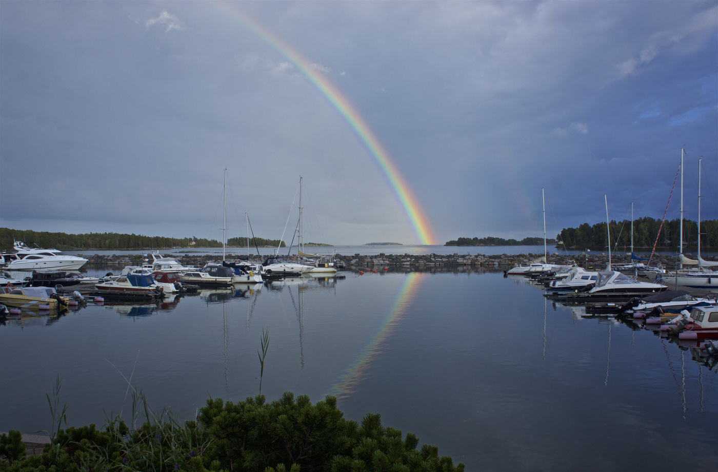 Июльская радуга