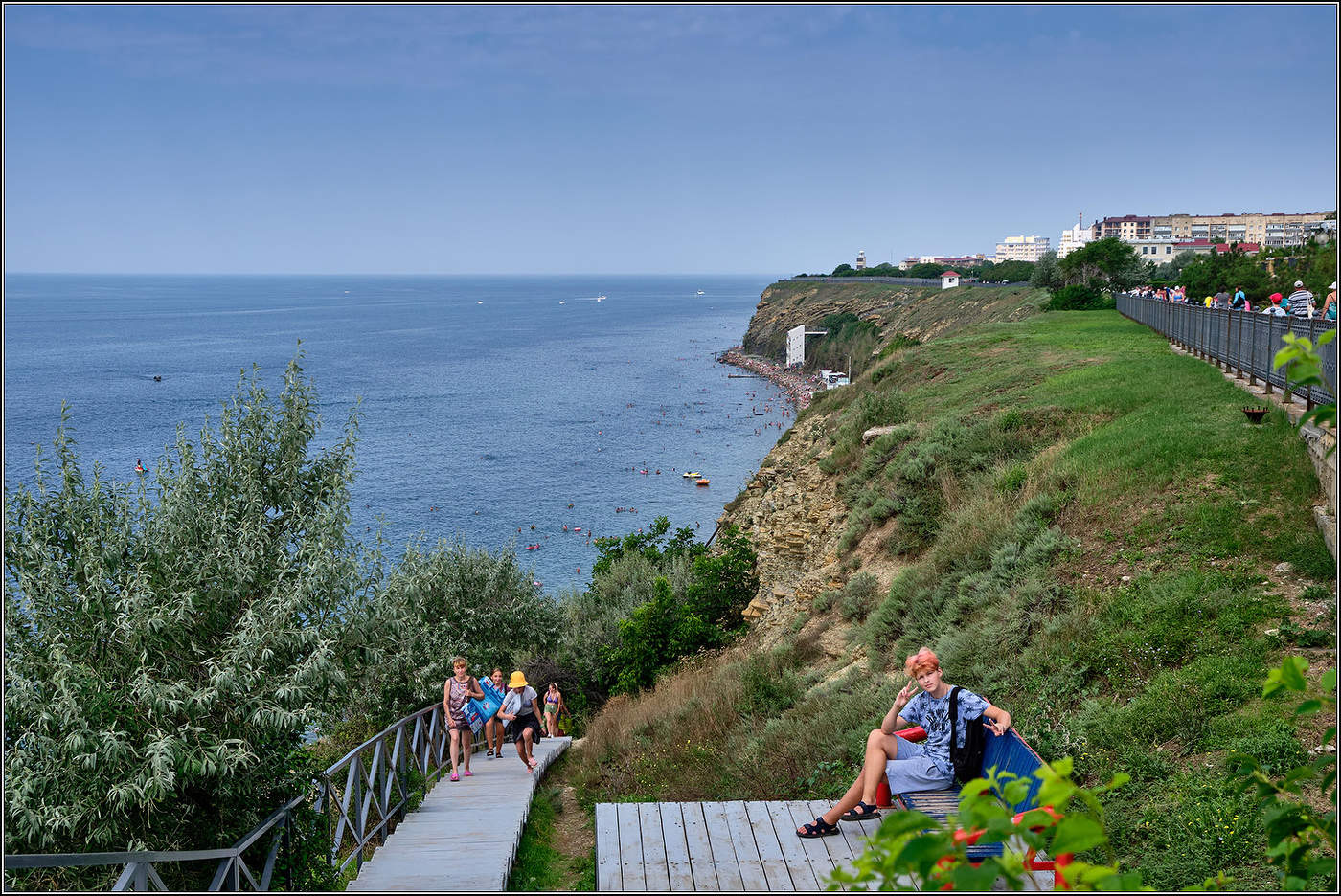 Август в Анапе.