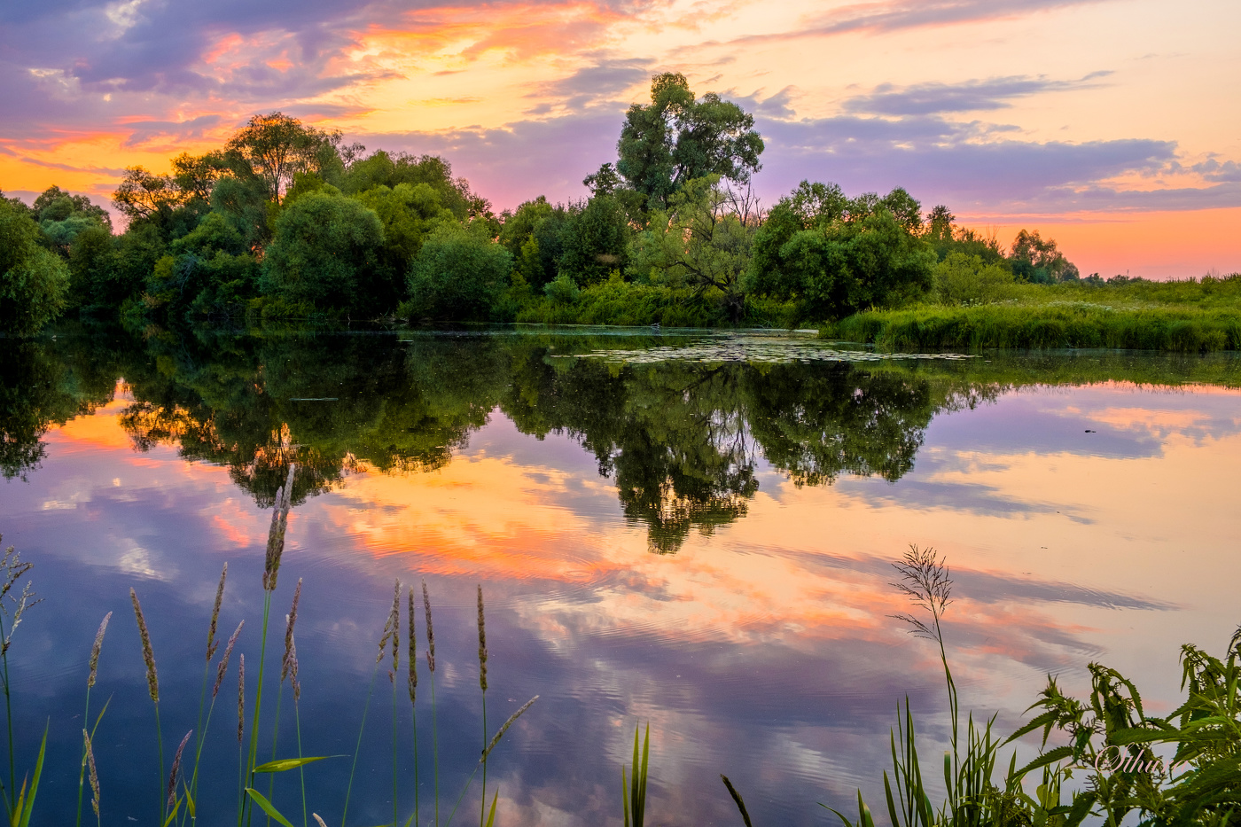 Краски заката.