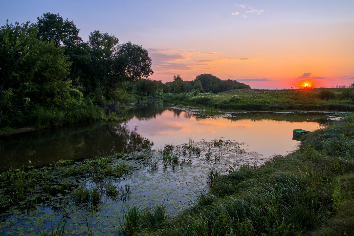 Речка Шлюзовая.