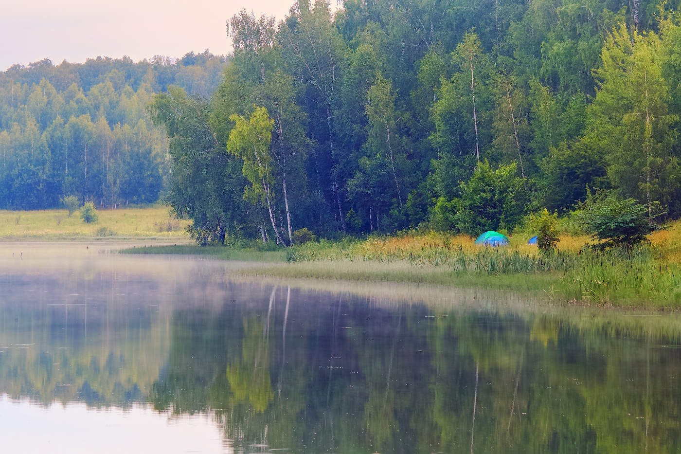 Синяя палатка