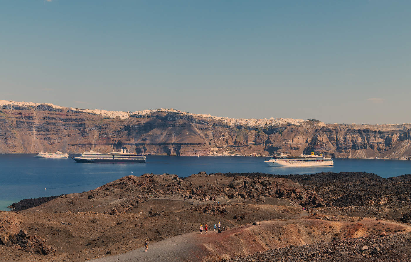 Посещение кратера вулкана