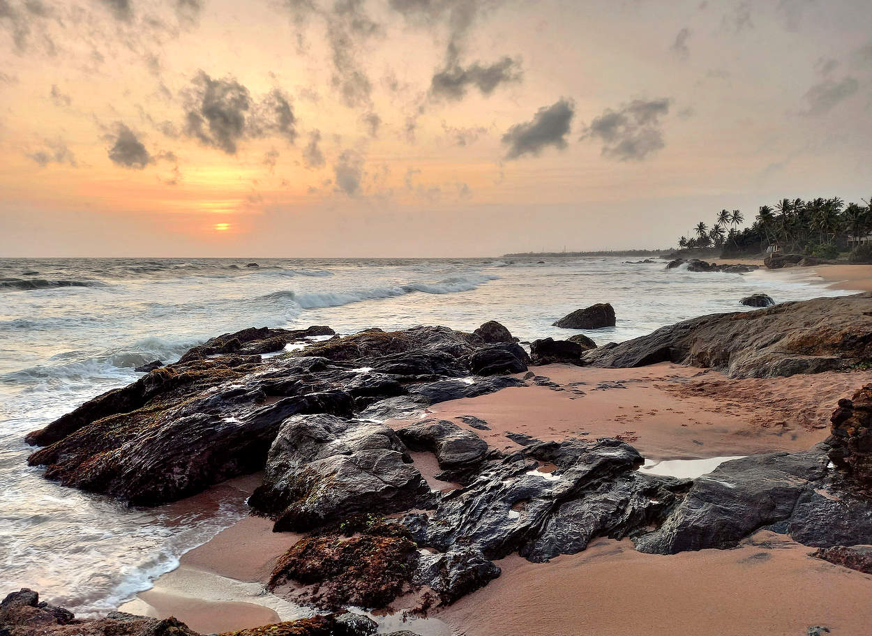 Тёплый вечер на Индийском океане