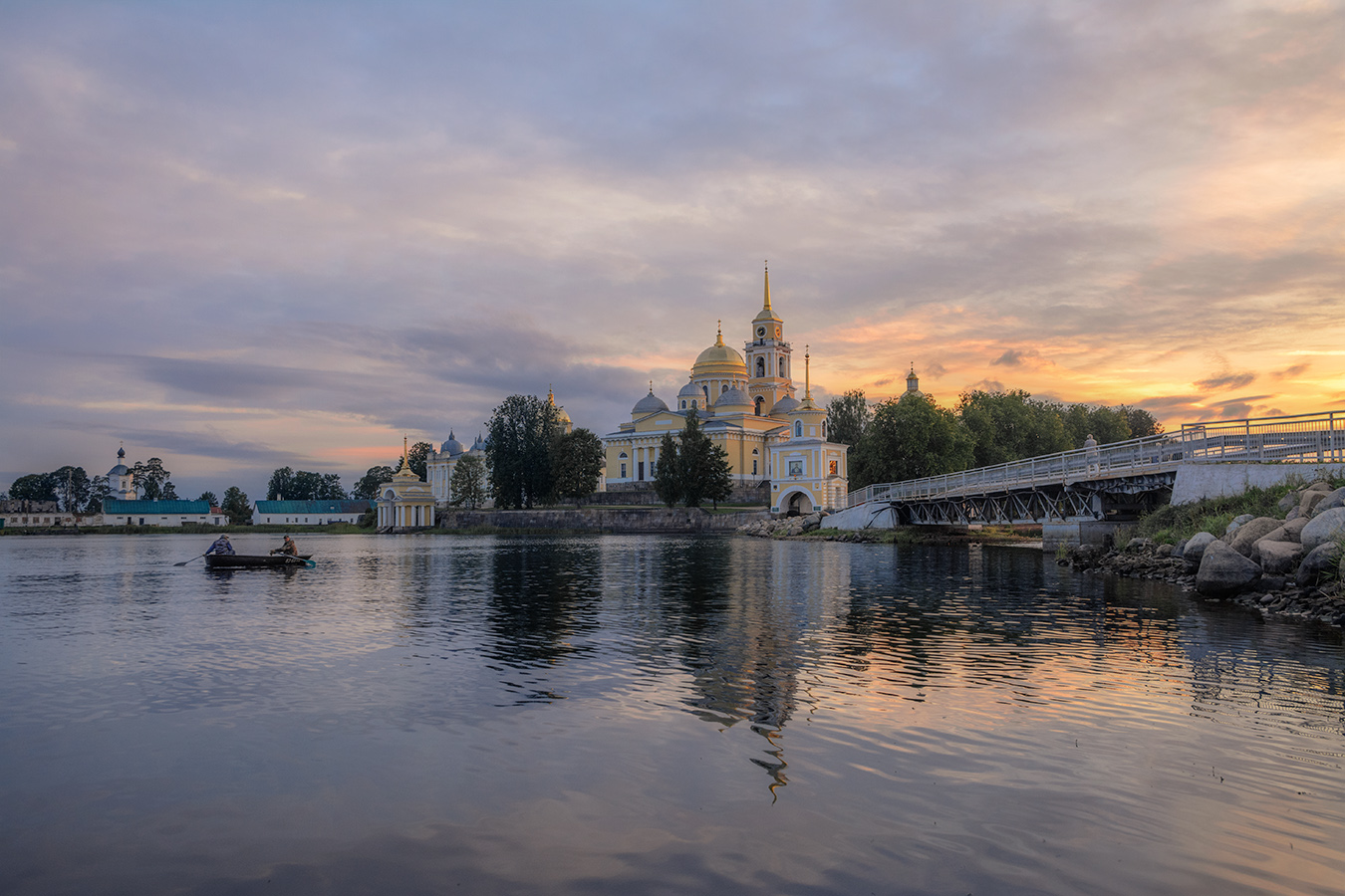 Летний вечер.