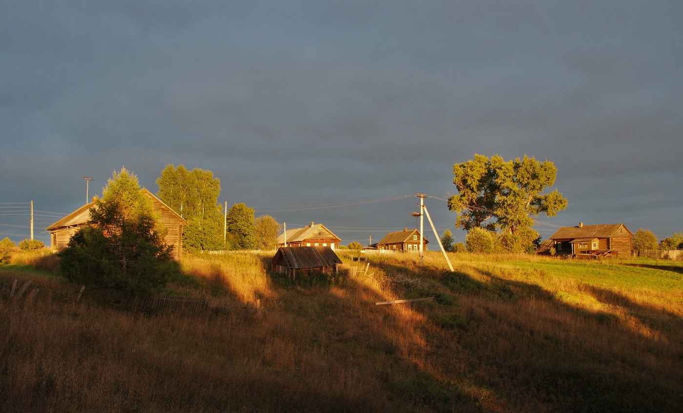 Вечерело ...