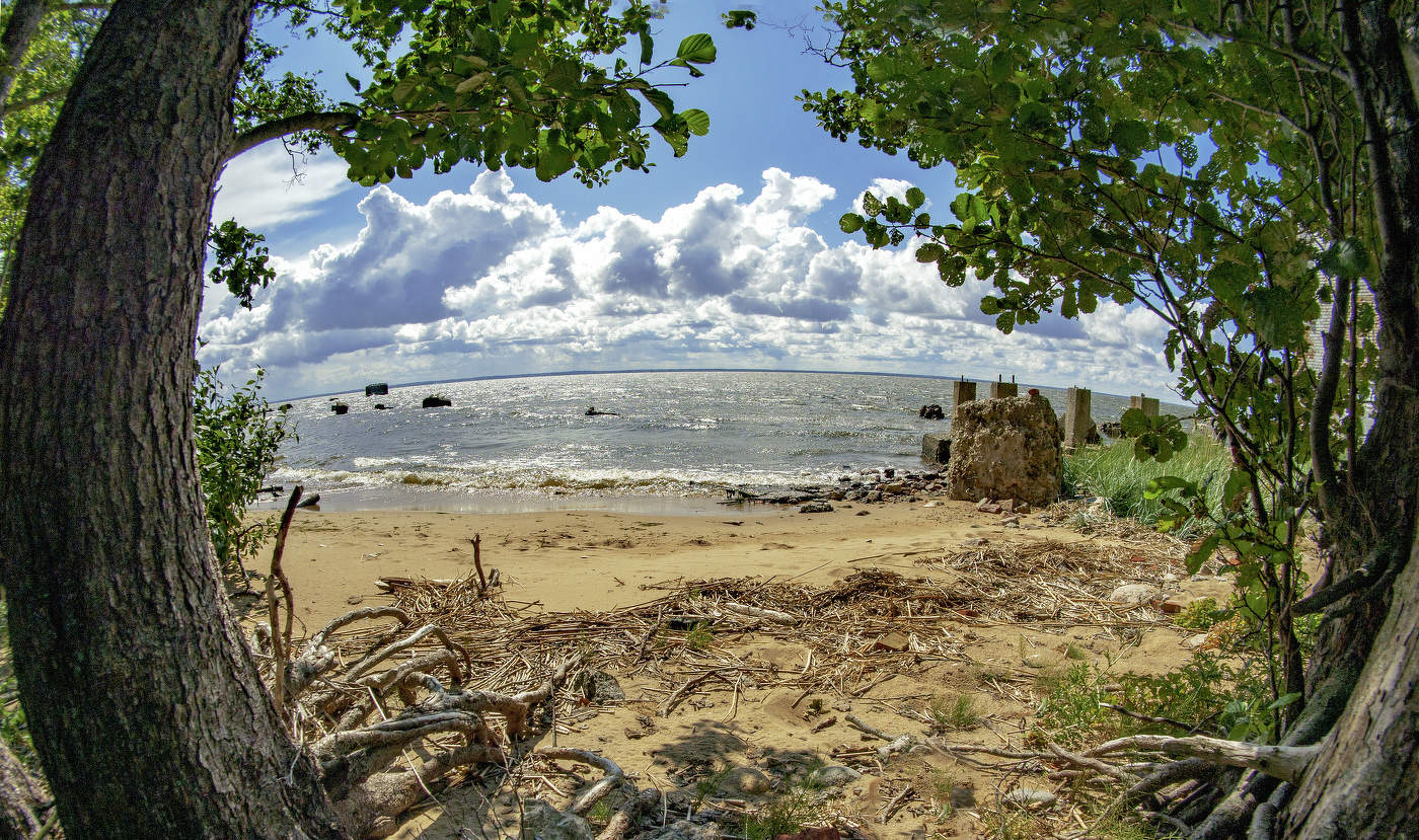 С видом на море