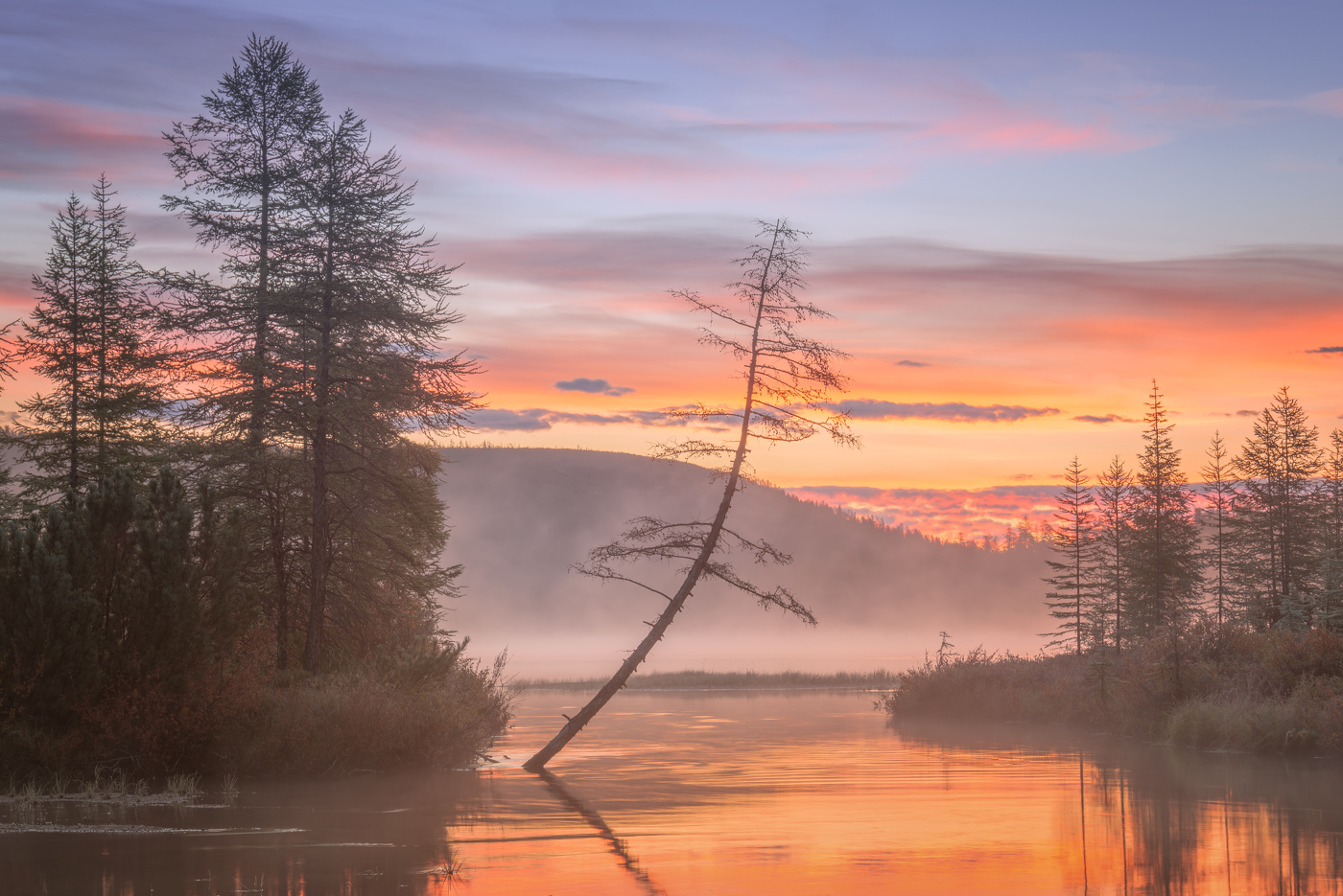 Ручеек в осень...