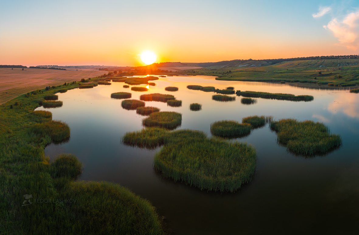 Пруд на реке Орлик