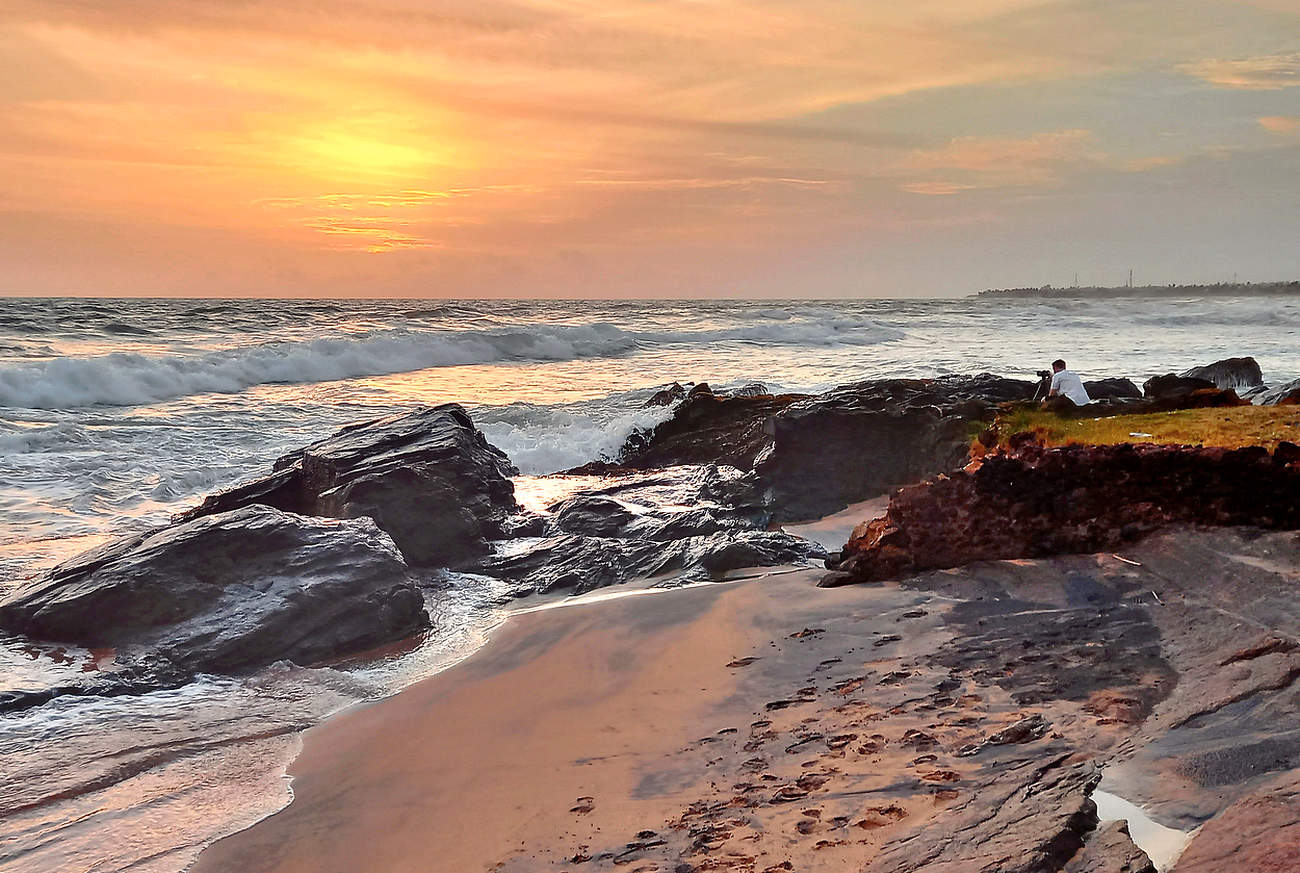 Надо запечатлеть вечерний пейзаж