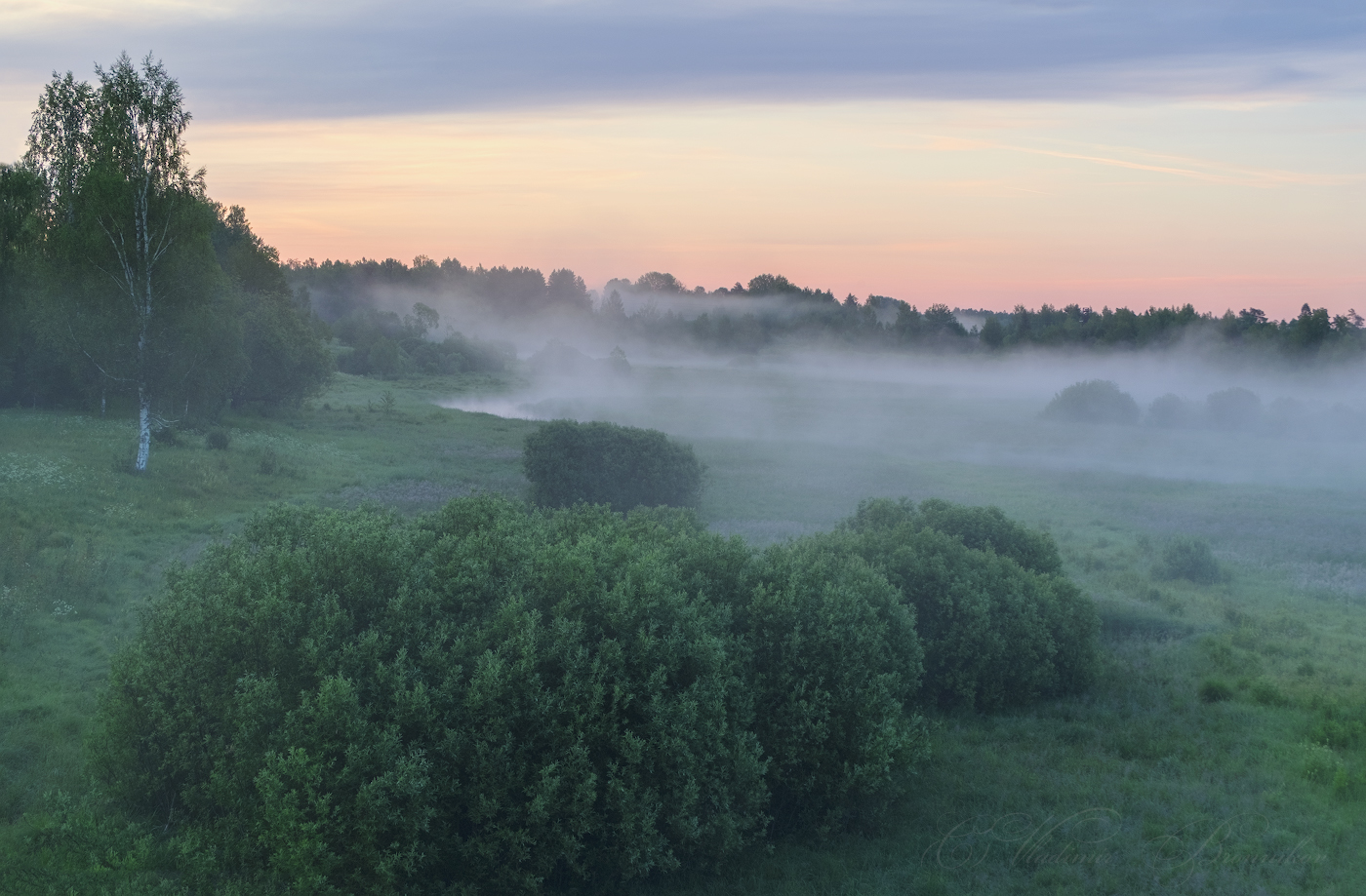 У излучины реки