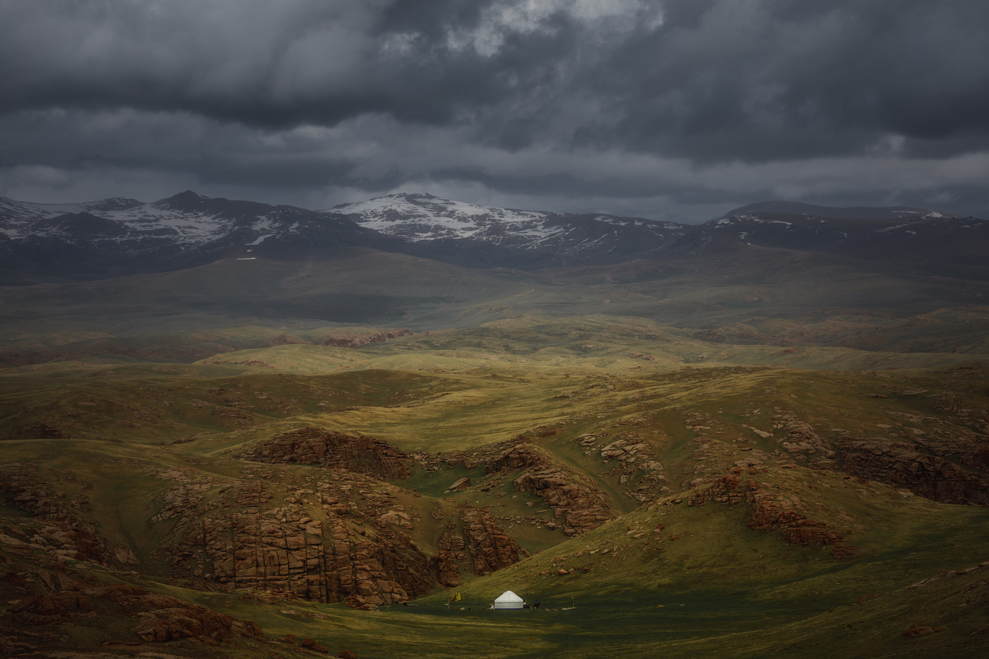 Про юрту в горах Киргизии