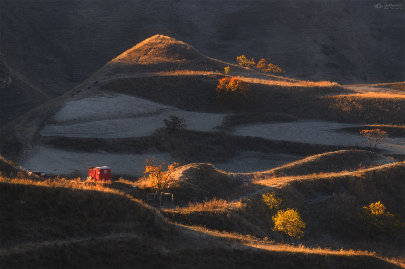 Склоны и линии