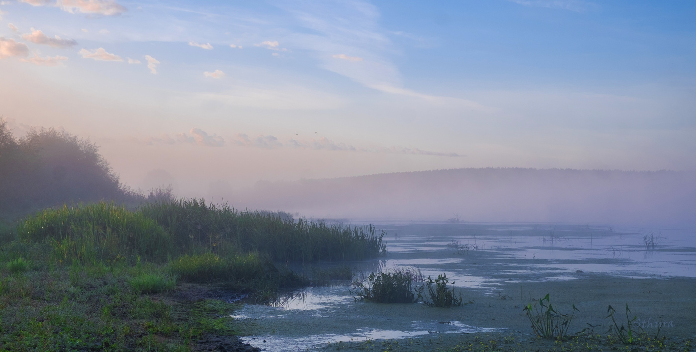 Утро на Оке.