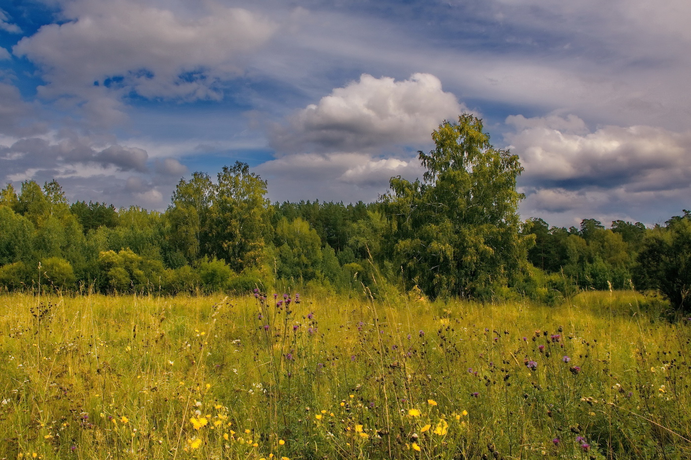 На исходе лета.