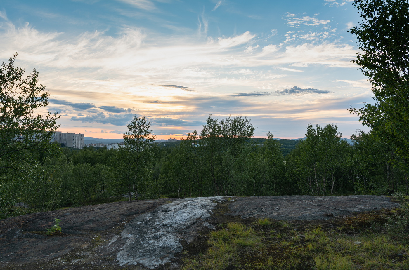 августовский закат