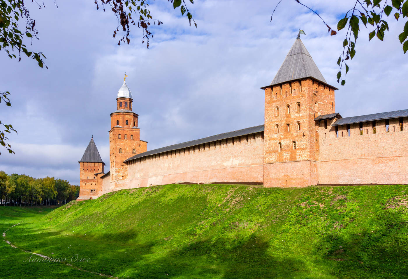 Новгород Великий осенью.