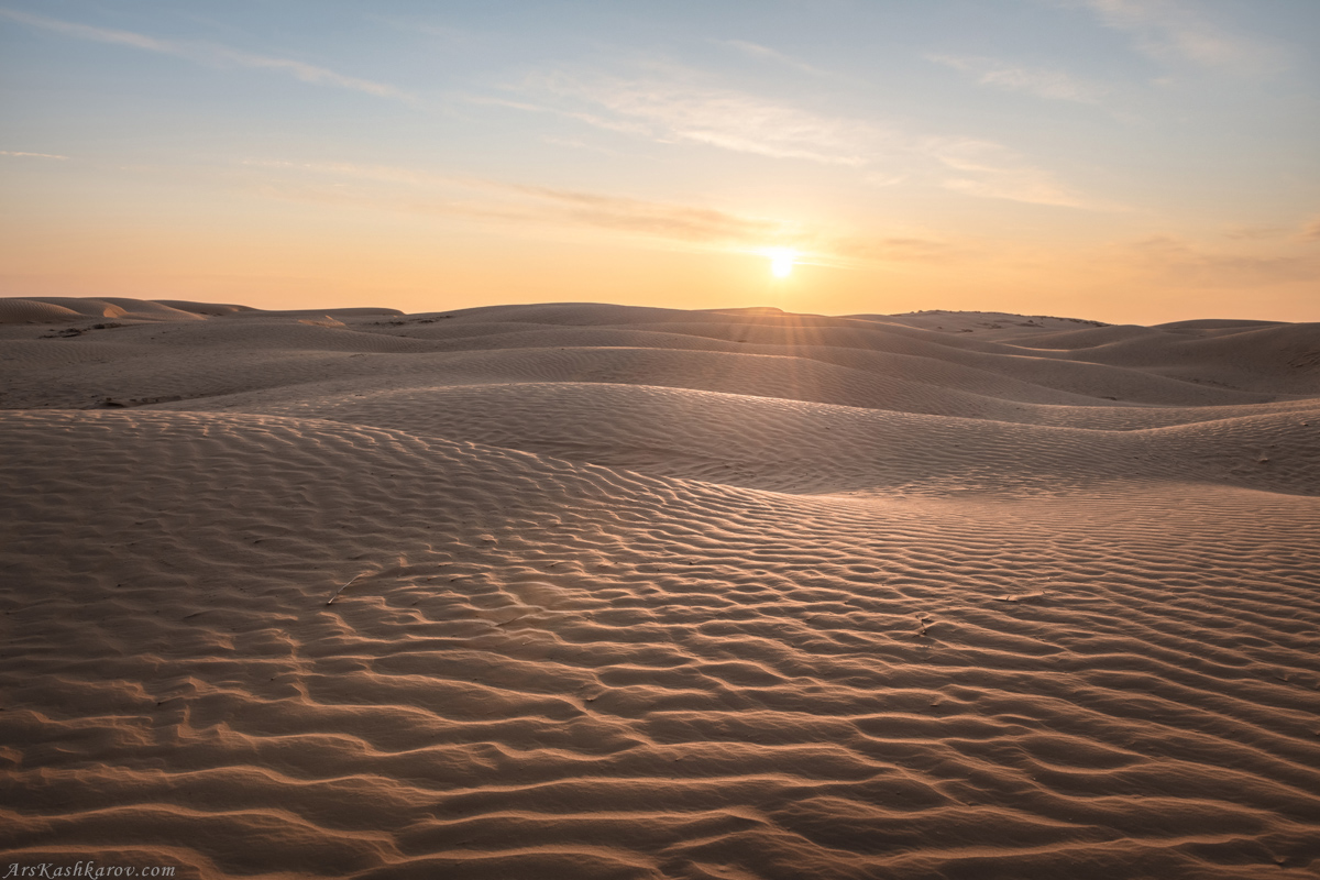 "Восход в пустыне"