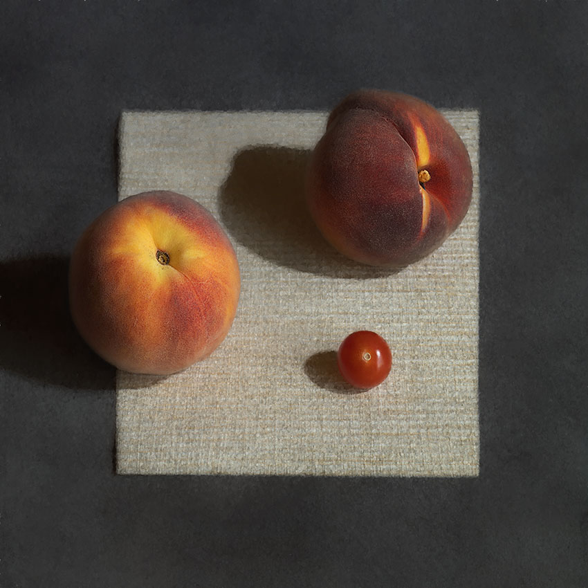 супрематические персики