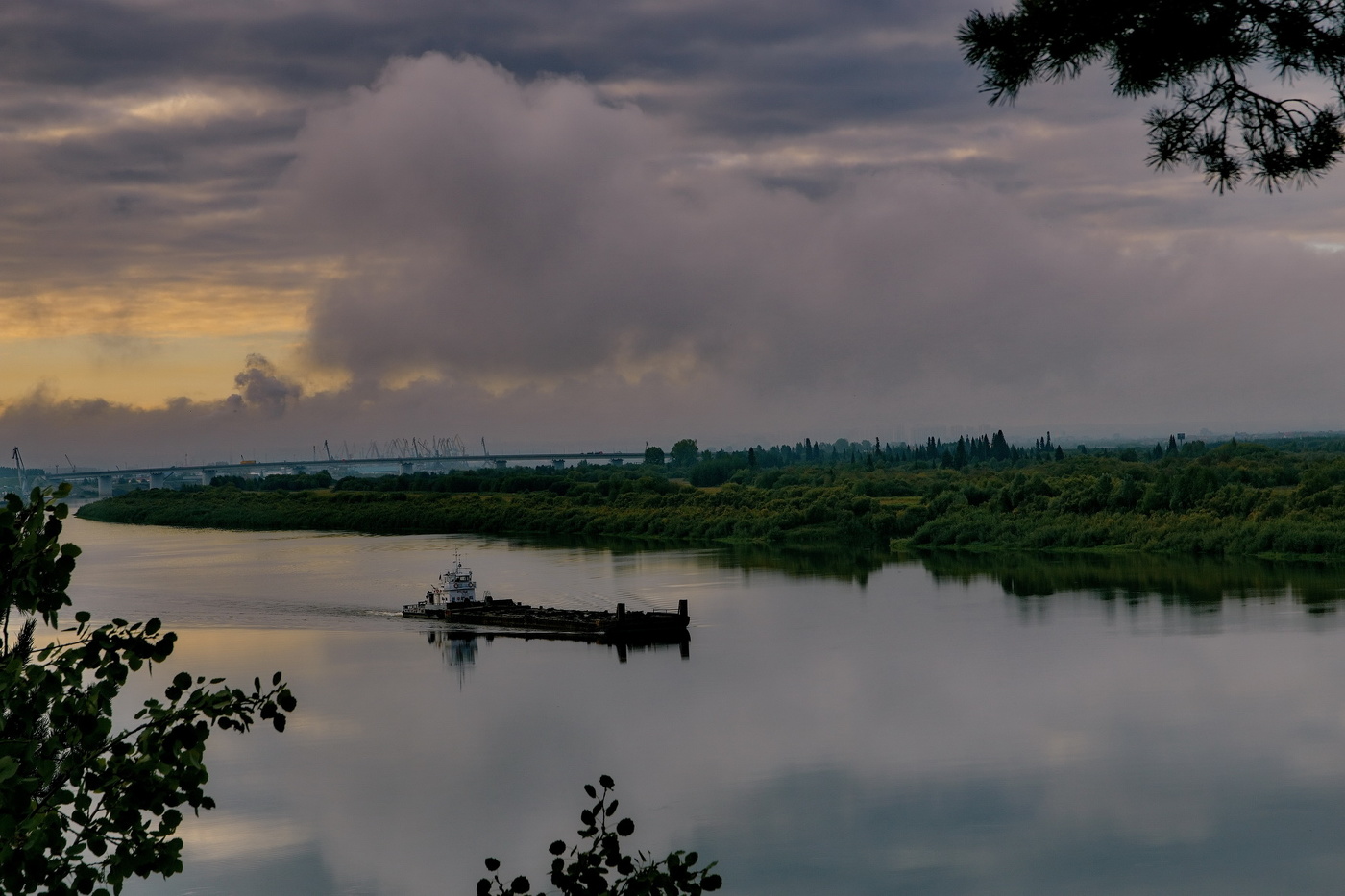 *Утро на реке.**
