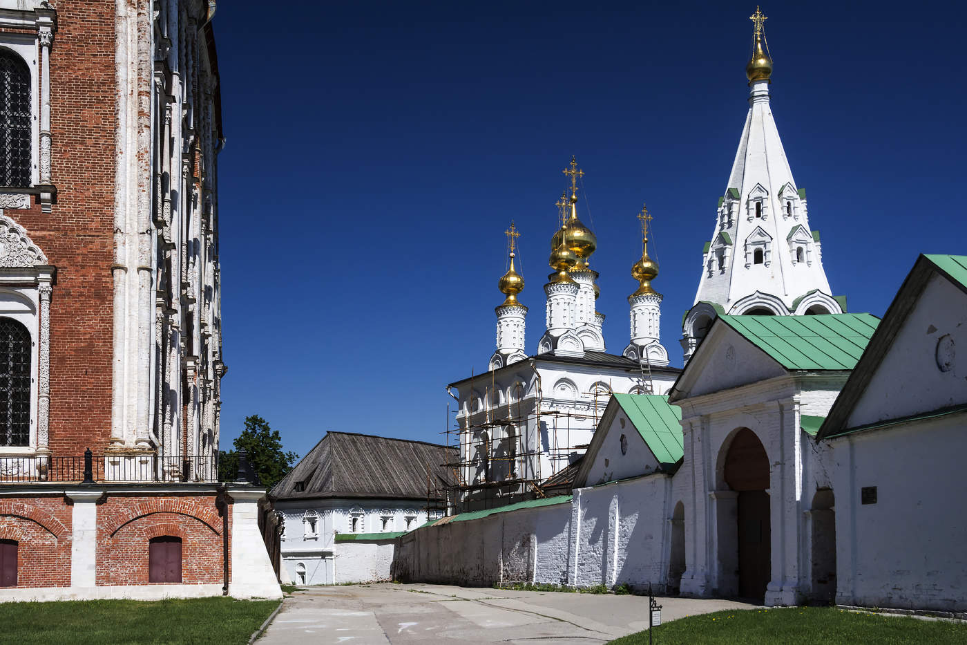 Уголок рязанского кремля.
