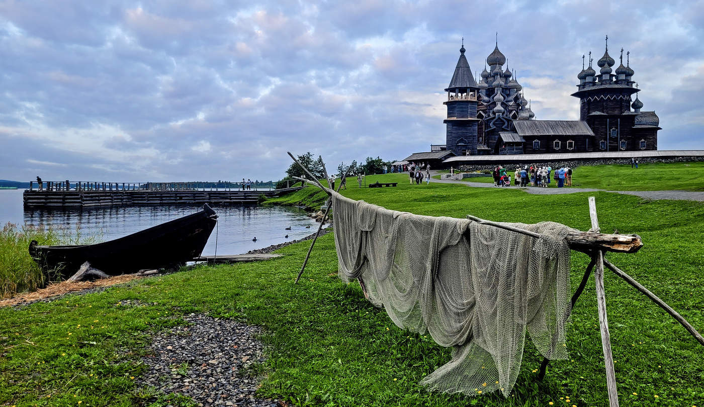 На острове Кижи. Карелия.