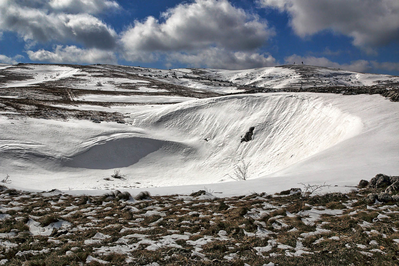 На плато Демирджи