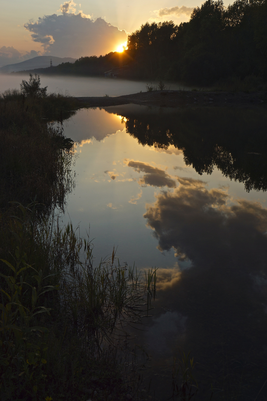 На закате последнего летнего дня