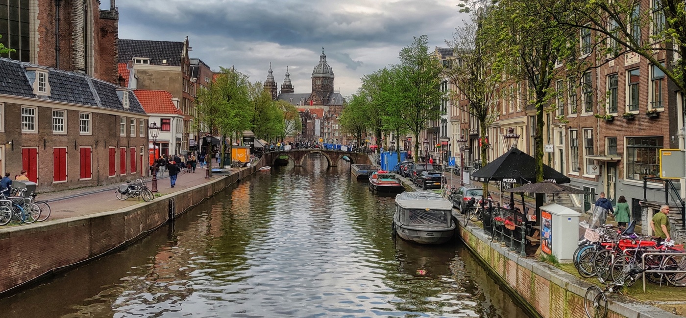 Городская зарисовочка.Амстердам