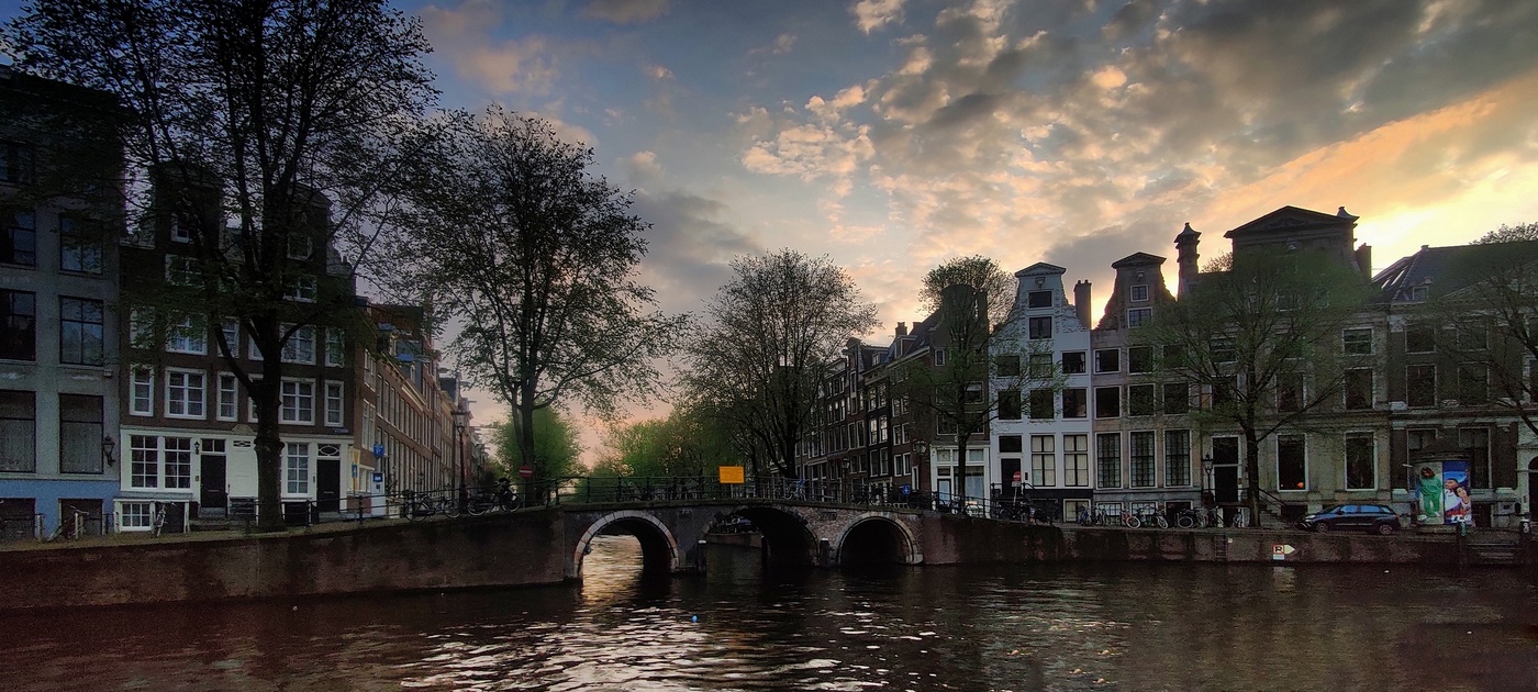 Вечерний Амстердам