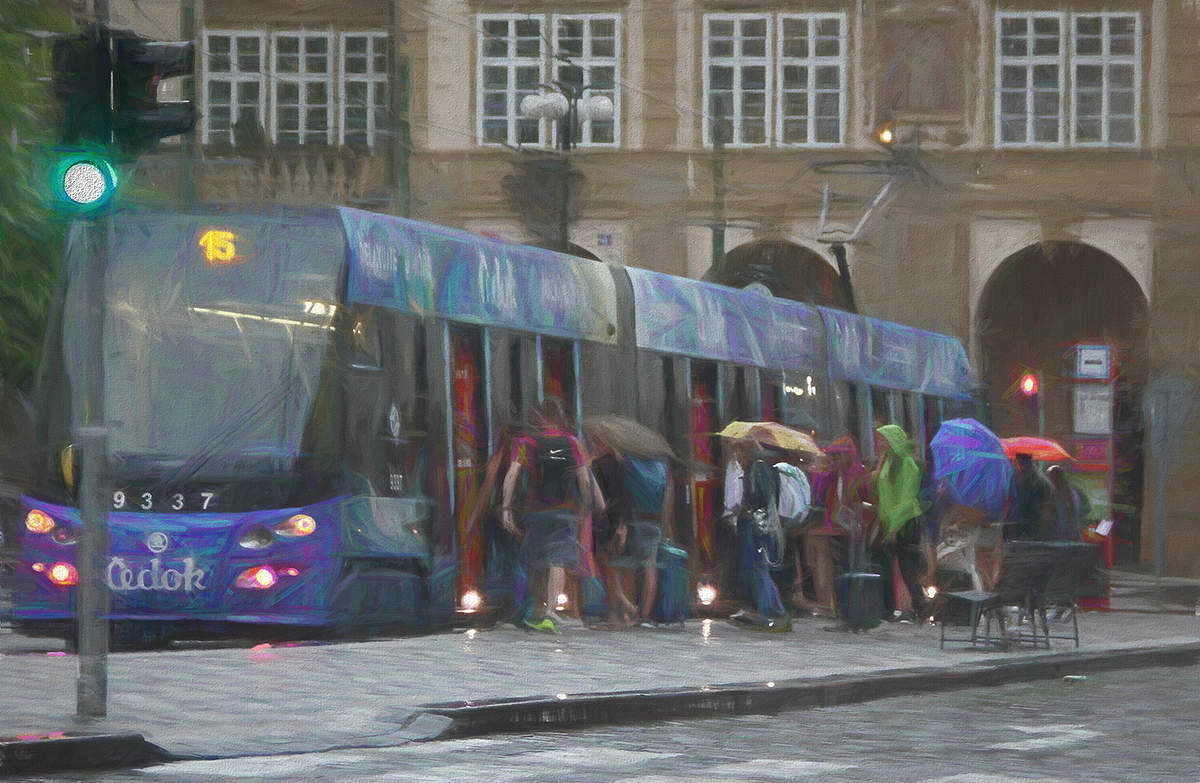 Размытая палитра лета