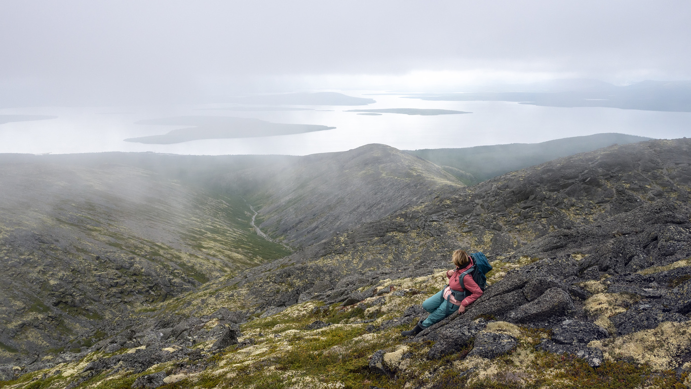 Над Хибинами сплошная облачность