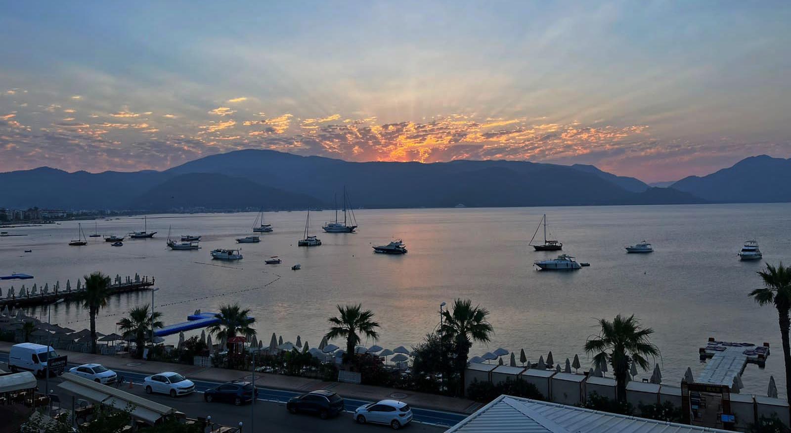 На курортном рейде