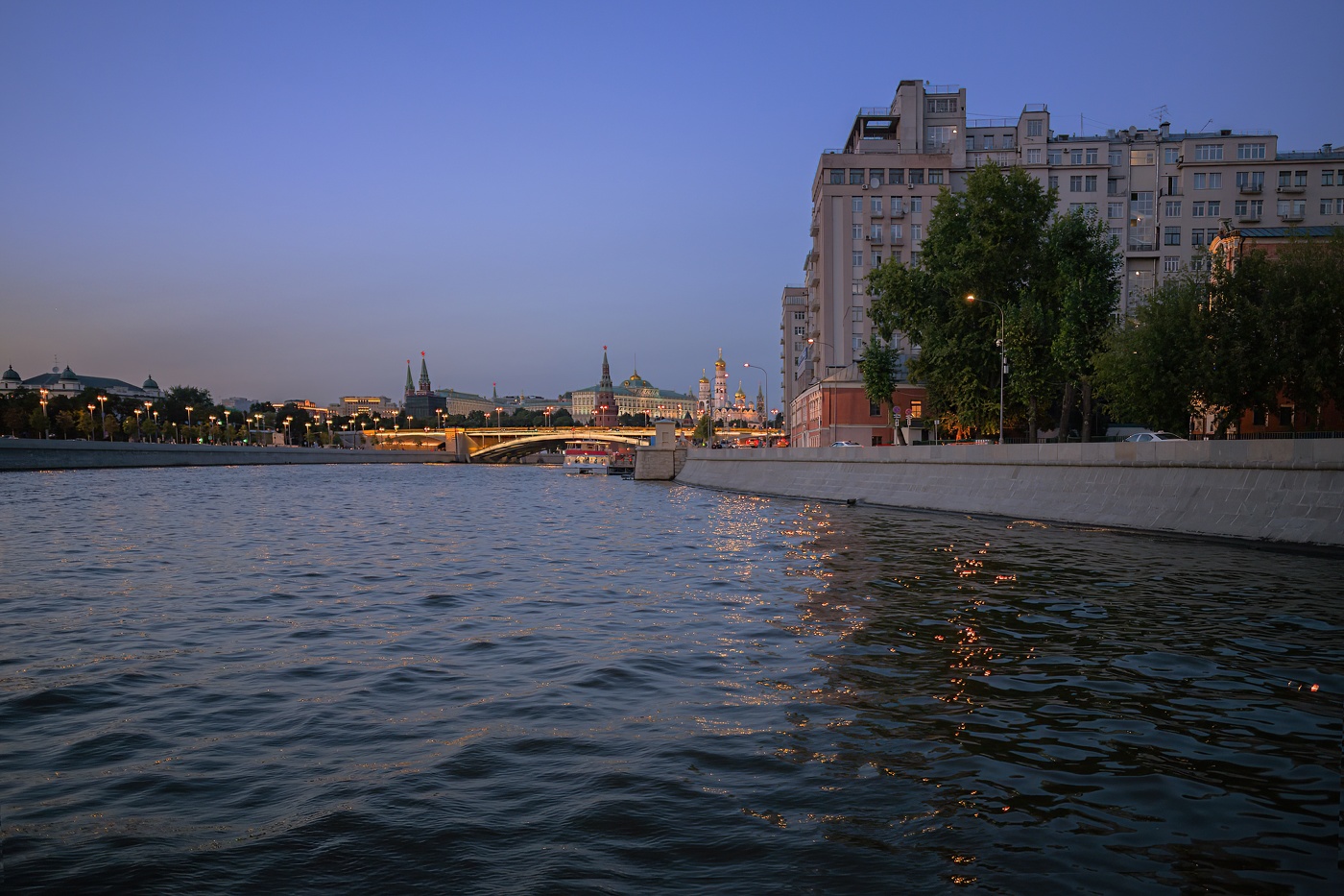 С видом на Кремль