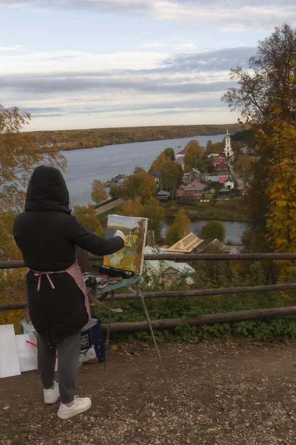 На пленэре