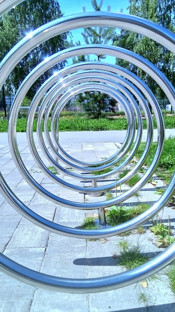 Велопарковка )