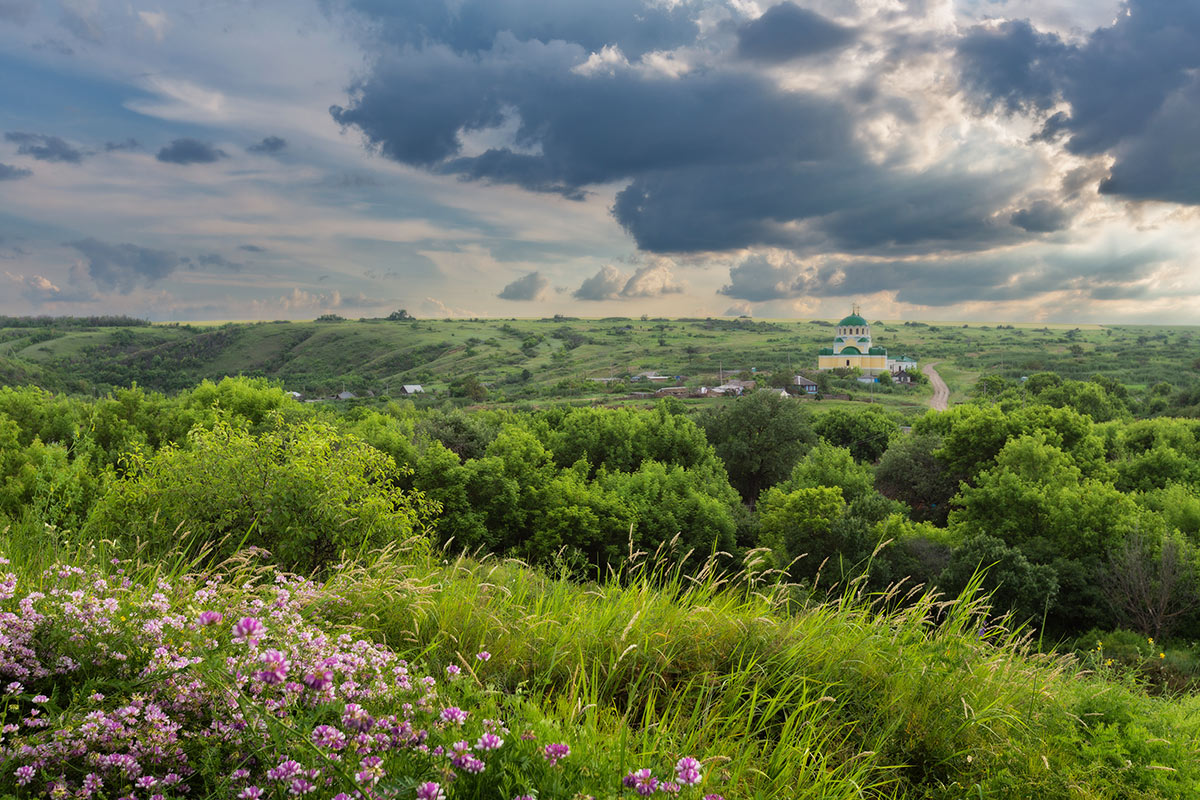 Вечер у хутора Дядин⁠⁠
