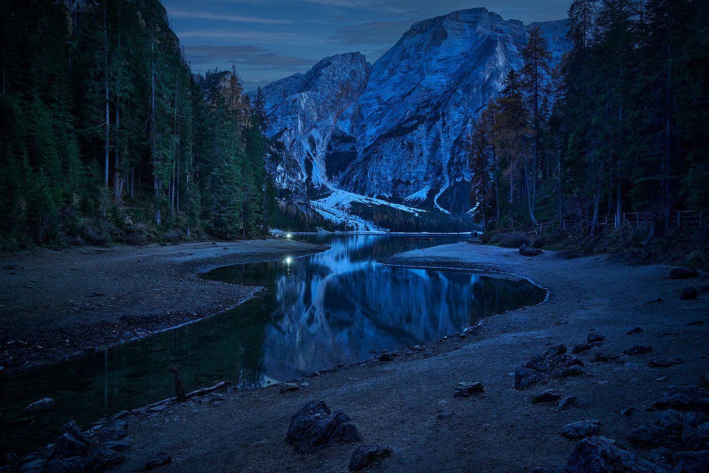 После заката...