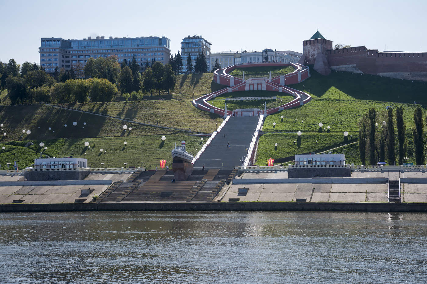 Чкаловская лестница.