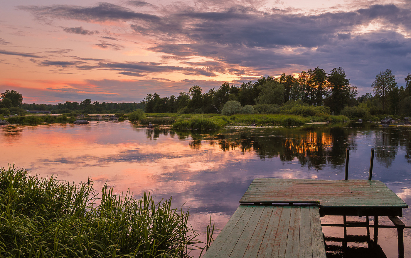 Купальня клуба моржей в Приозерске.