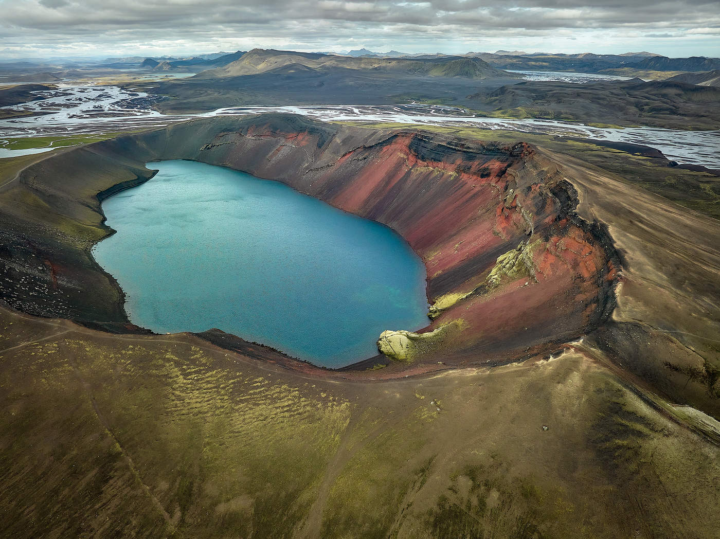 Странные пейзажи Исландии...
