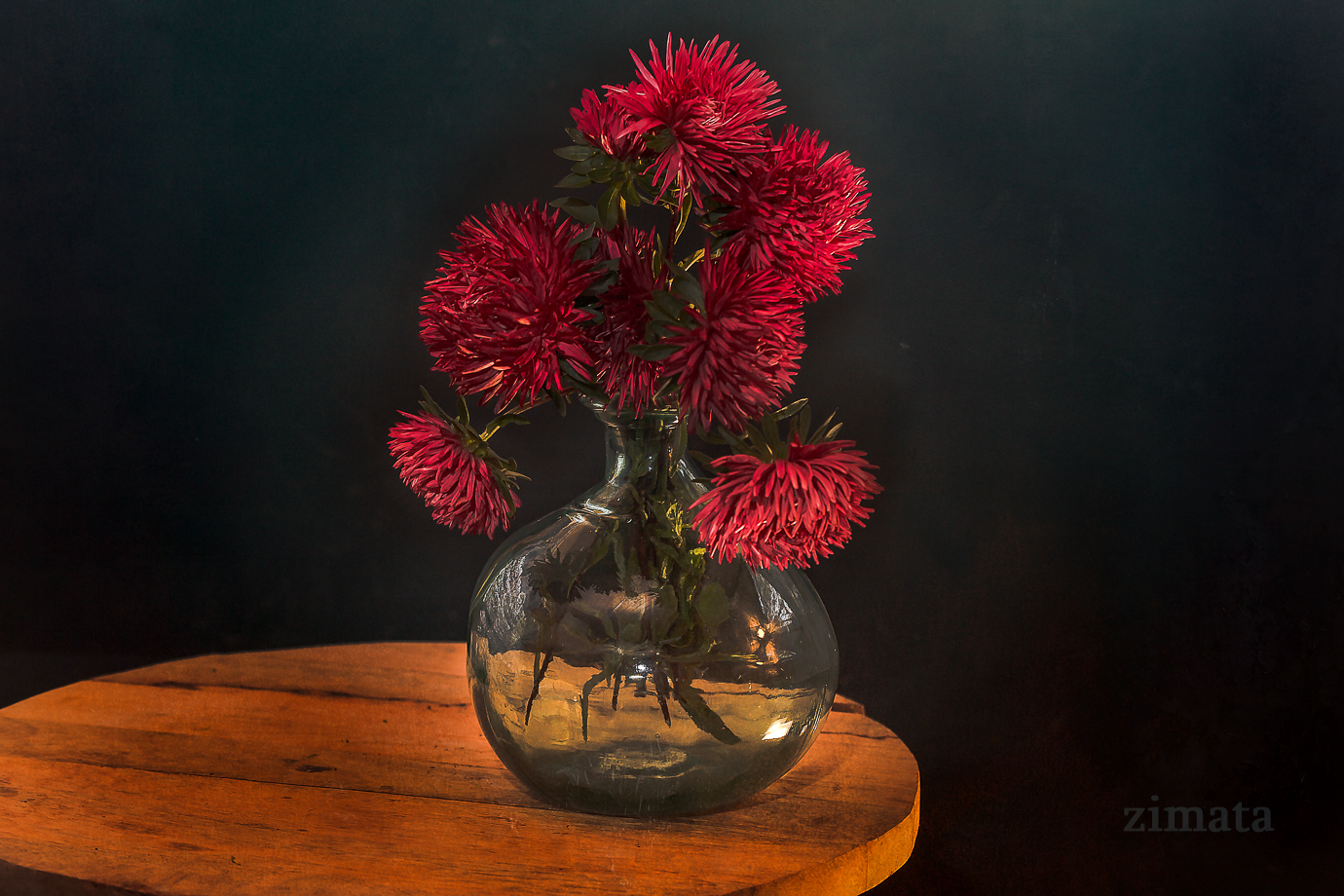 осенние астры