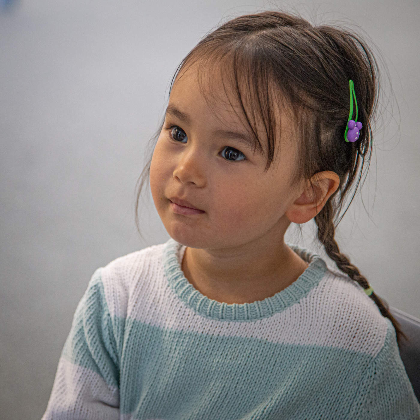 Внимательная девочка