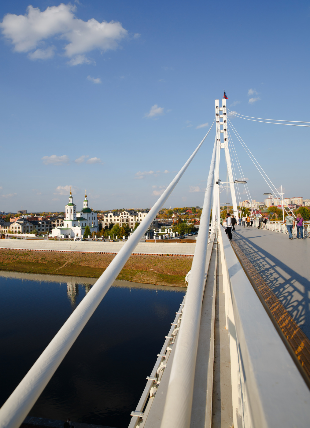 Мост влюбленных.Тюмень.