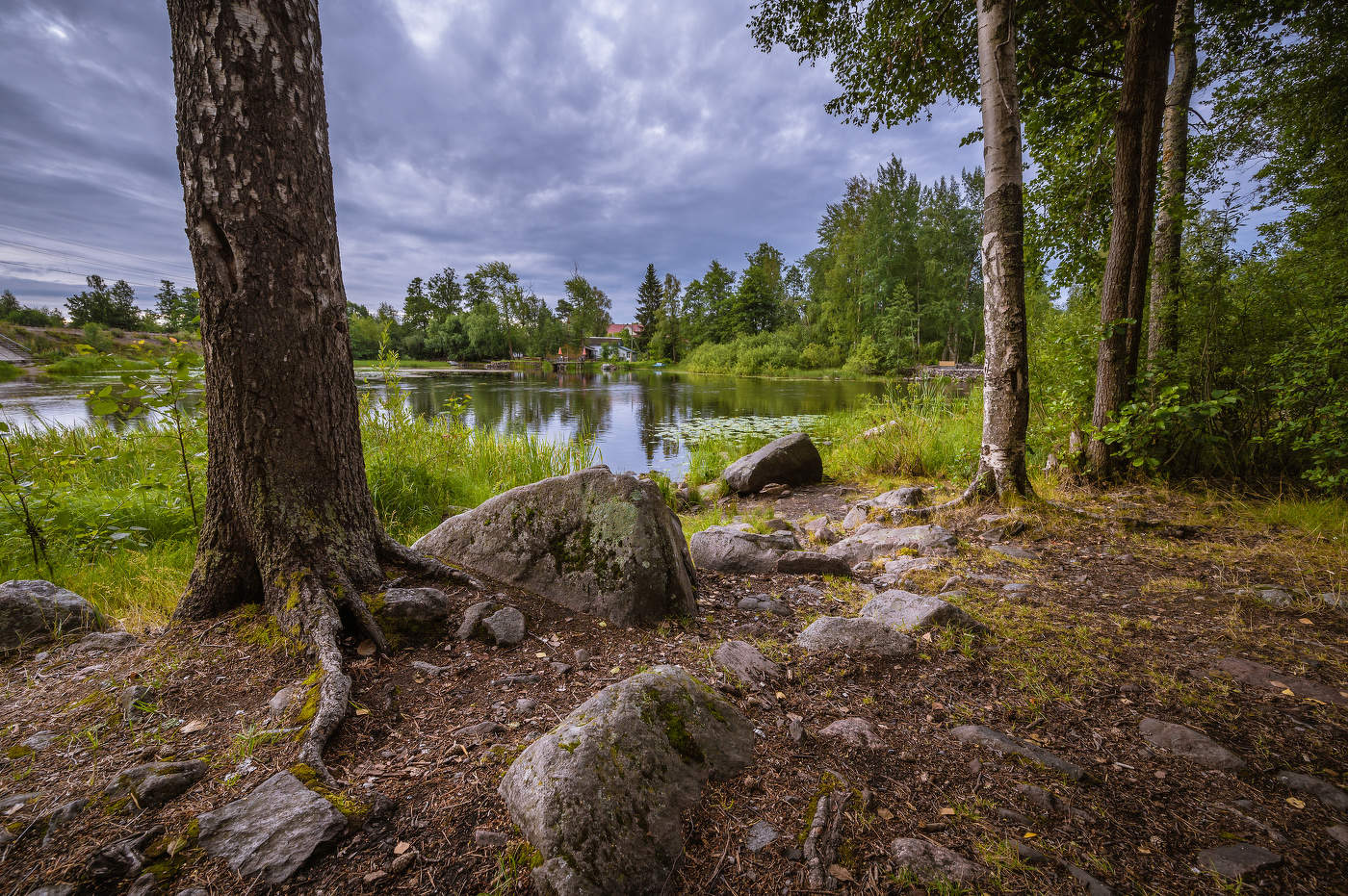 Остров Каменистый. Приозерск.