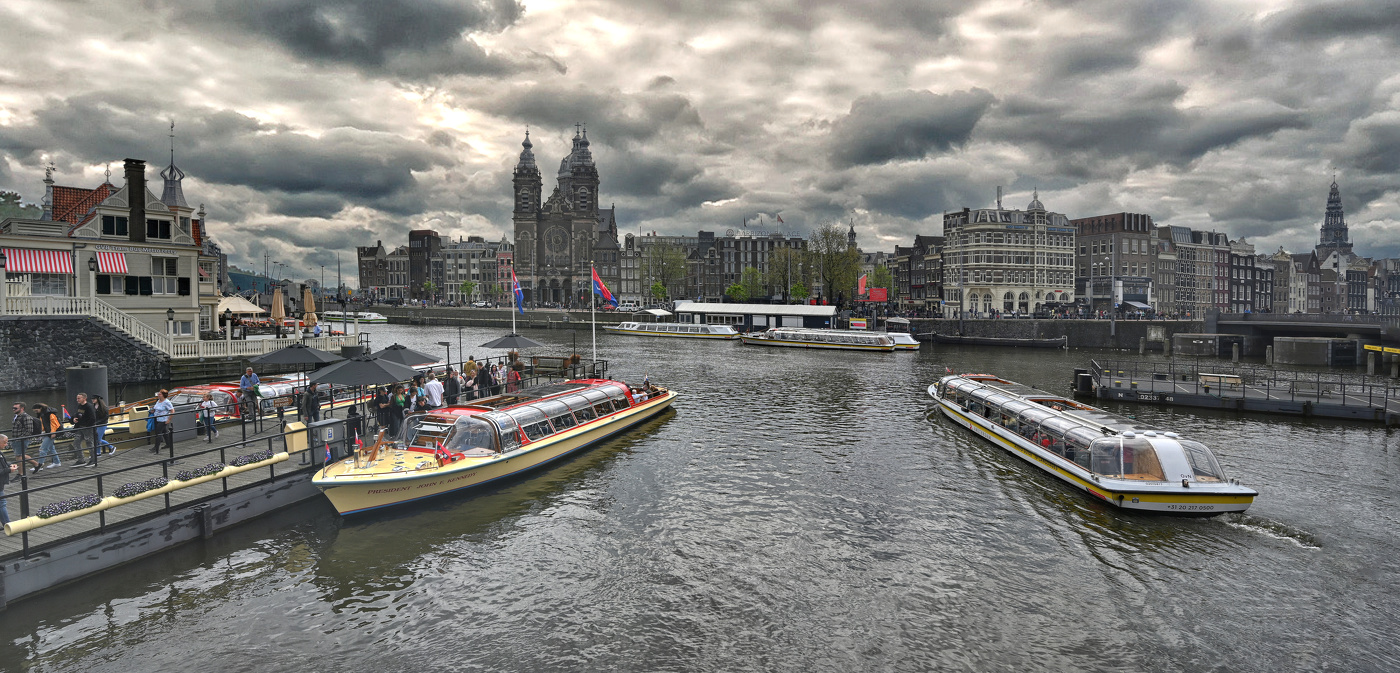 Амстердам.Городская зарисовочка