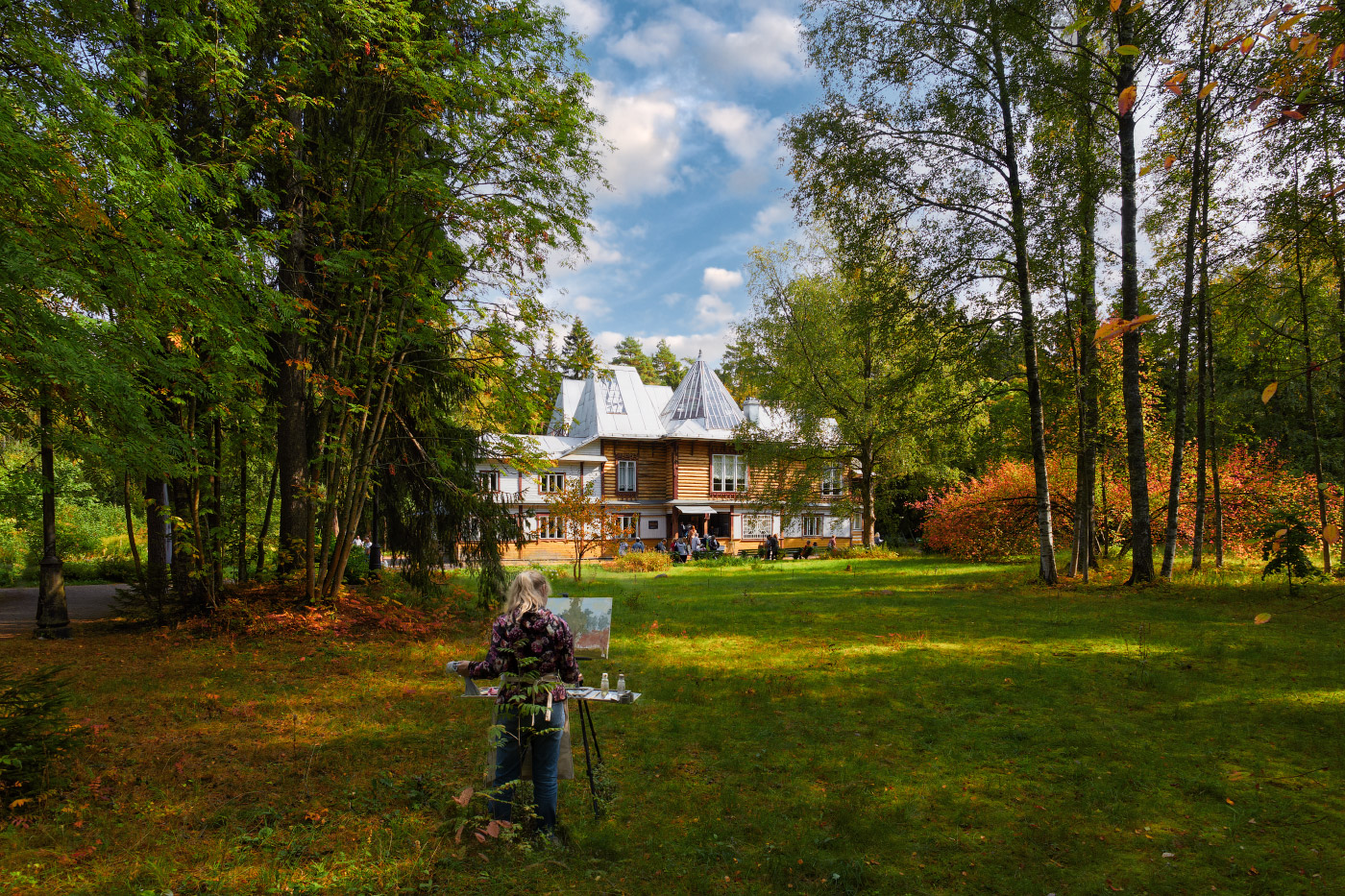 в Пенатах Репина