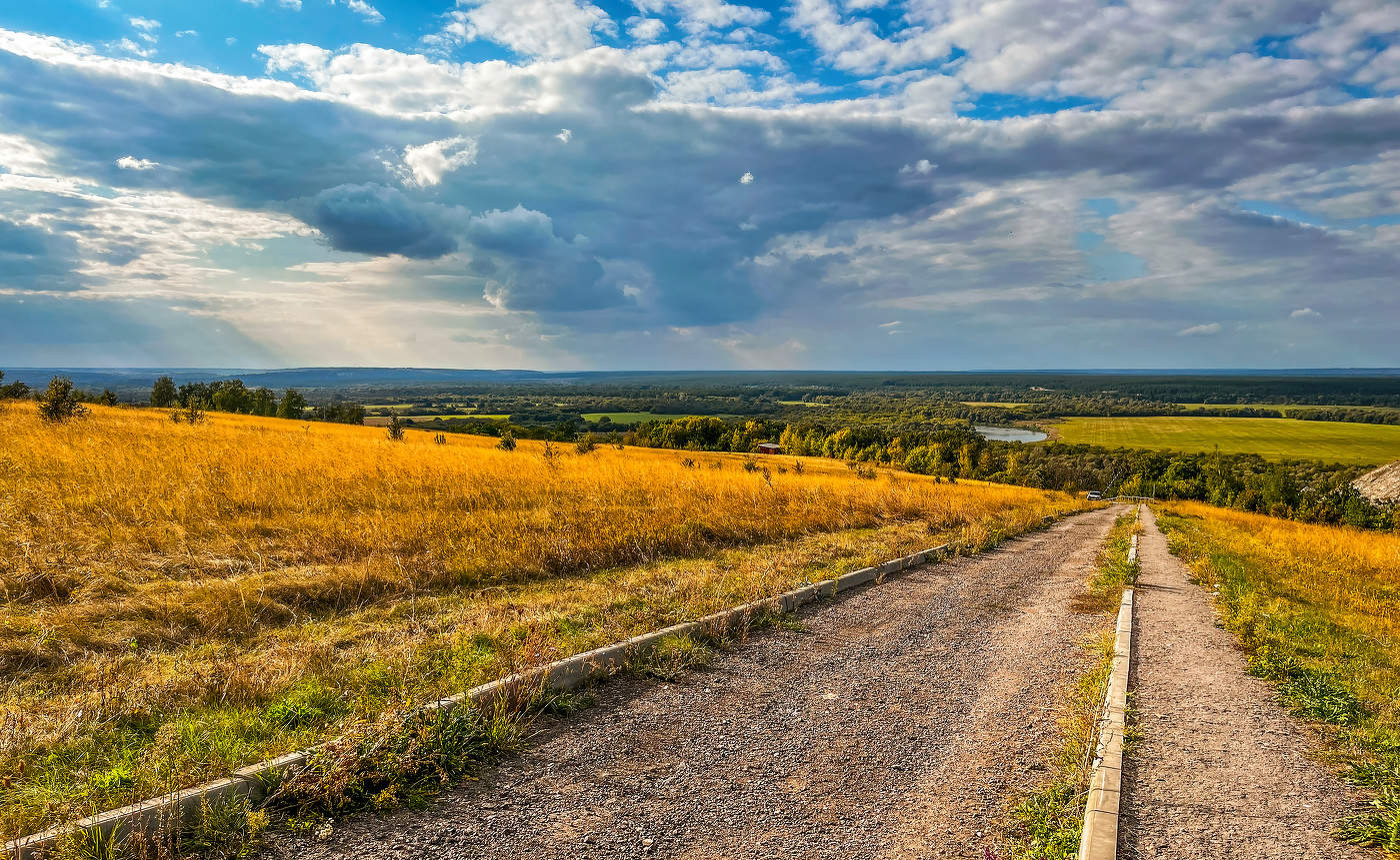 Дорога в Дивногорье.