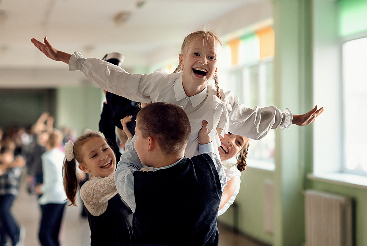 Новый учебный год ворвался..)