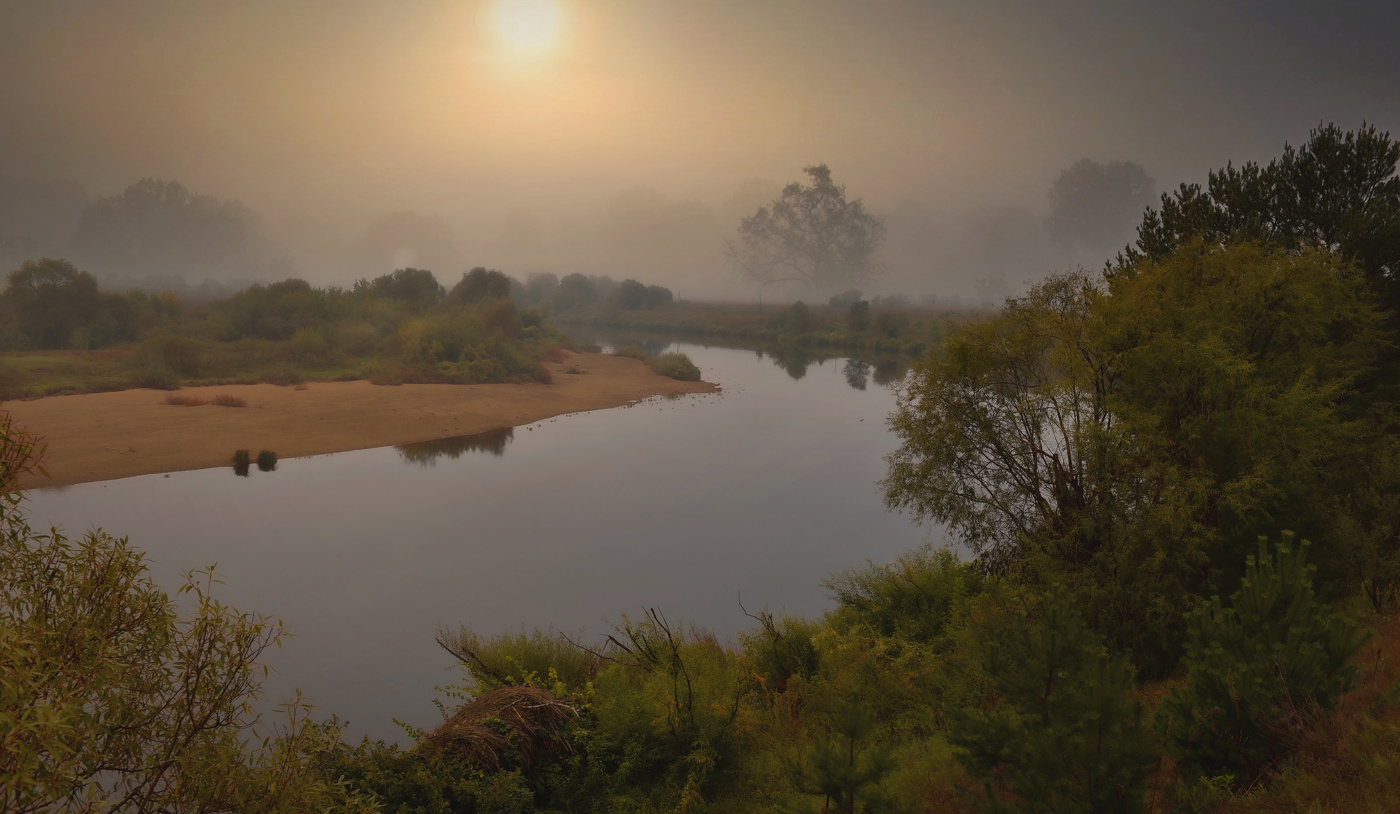 Солнце восходит-туман уходит..